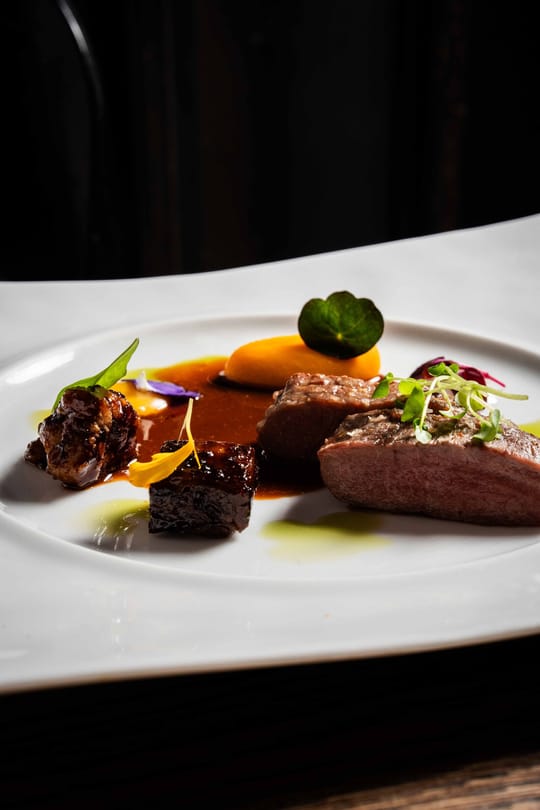 Gerecht van chef Dennis Huwaë
